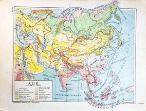 Azië - 1930 - World of Maps & Travel