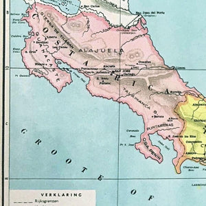 Costa Rica & Panama - Centraal Amerika - World of Maps & Travel