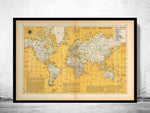 Wereldkaart - Kolonisatie - 1939 - World of Maps & Travel